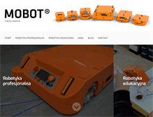Tablet Screenshot of mobot.pl
